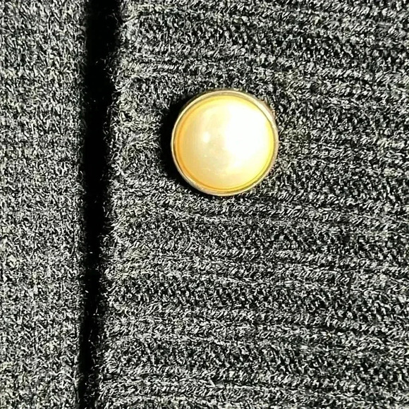Lane Bryant Cardigan Duster Open Front Pearl Button Sweater Size 18/20 - Picture 4 of 7